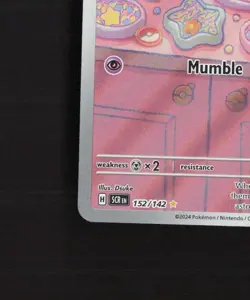 Milcery 152/142 Stellar Crown Full Art Ultra Rare Holo Pokemon Card NM - Image 5