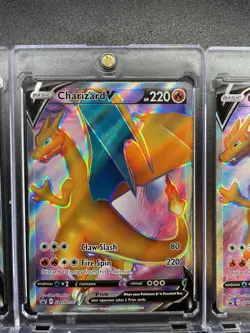 3 2020 Pokemon Charizard V Champions Path Cards - Image 3