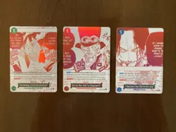 One Piece OP13 - 3rd Anniversary Treasure Campaign Promo Card Set (7 Cards) - Image 3