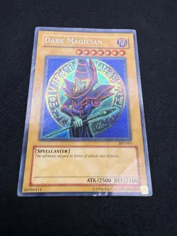 Yu-Gi-Oh! Dark Magician TCG BPT-007 Secret Rare Unlimited Edition Holo Card HP - Image 1
