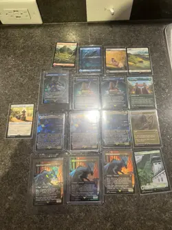 MTG Jurassic World Lot Emblem Foil Jurassic Park Collection JP - Image 1