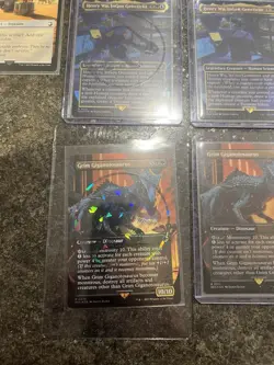 MTG Jurassic World Lot Emblem Foil Jurassic Park Collection JP - Image 2