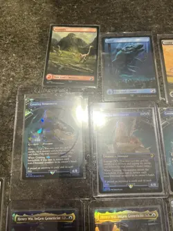 MTG Jurassic World Lot Emblem Foil Jurassic Park Collection JP - Image 4
