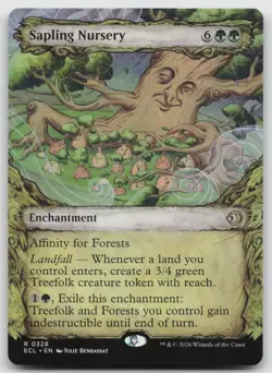 Sapling Nursery (Showcase) R Normal Lorwyn Eclipsed 328 NM - Image 1