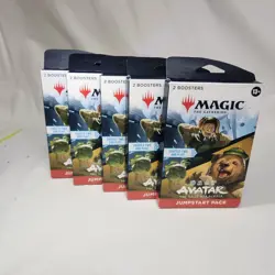 Lot Of 5 Magic: The Gathering | Avatar: The Last Airbender Jumpstart Booster - Image 1