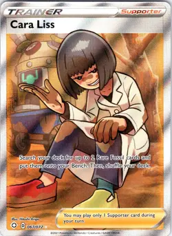 Cara Liss (Full Art) 067/072 Shining Fates Pokemon TCG NM - Image 1