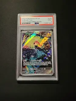 2023 POKEMON SVP SV BLACK STAR PROMO #065 SCREAM TAIL PSA 9 English - Image 2