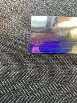 Pokemon Meiji Rainbow Holo Sticker Mewtwo Silver Ver #241124 - Image 5