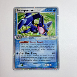 Pokemon TCG • Swampert ex • EX Crystal Guardians 98/100 • LP Rare Holo - Image 1