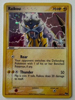 Raikou 3/17 - Pop Series 2 - Holo - 2006 - Pokemon TCG - Image 1