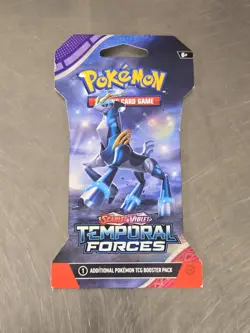 🔥 Pokemon Scarlet & Violet Temporal Forces Sleeved Single Booster Pack ☘ - Image 1