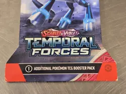 🔥 Pokemon Scarlet & Violet Temporal Forces Sleeved Single Booster Pack ☘ - Image 5