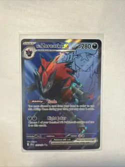 N's Zoroark ex 175/159 Ultra Rare Full Art - Pokemon SV09 Journey Together - Image 1