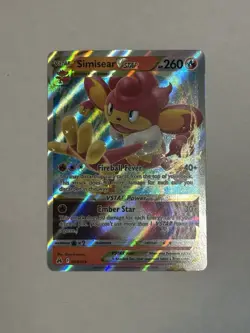Simisear VSTAR 023/159 Pokemon TCG Crown Zenith 2023 Holo Ultra Rare - Image 1