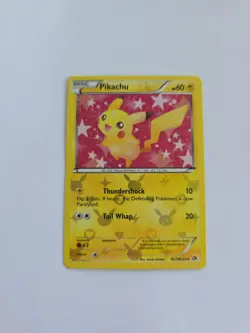 Pokemon Pikachu TCG RC7/RC25 Legendary Treasures Holo LP - Image 2