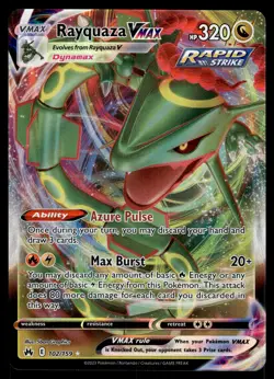 Rayquaza VMAX 102/159 Crown Zenith Pokemon - Image 1