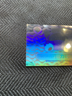 Pokemon Meiji Rainbow Holo Sticker Snorlax Silver Ver #241124 - Image 4
