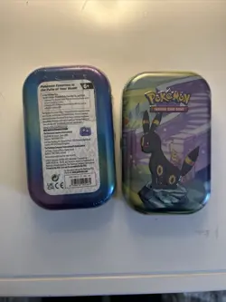 2x Pokemon TCG Mini Tin Scarlet and Violet Prismatic Evolutions -SEALED - Image 2