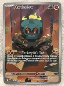 Pokemon TCG Marshadow 146/132 ME01 Rare Mega Evolutions Illustration Rare - Image 1