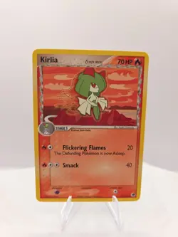 Kirlia 33/101 EX Dragon Frontiers Pokemon Card EXC - Image 1
