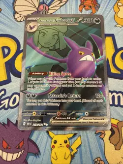 Pokemon TEAM ROCKET'S CROBAT EX 217/182 - Destined Rivals - NM FULL ART - Image 3