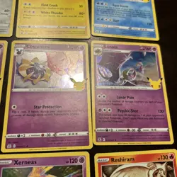 Large Pokemon Celebrations TCG Lot of 16x 25th Anniversary starter set. - Image 5