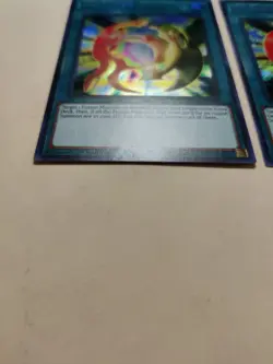 2x Yugioh! De-Fusion LCKC-EN044 Secret Rare 1st Ed LP - Image 3