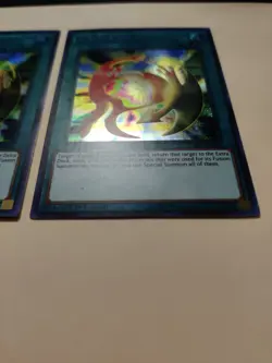 2x Yugioh! De-Fusion LCKC-EN044 Secret Rare 1st Ed LP - Image 5