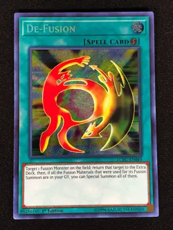 Yugioh De-Fusion LCKC-EN044 1ST Secret (NM) - Image 1