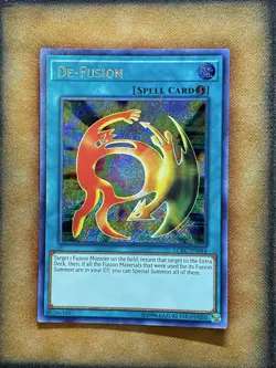 Yugioh De-Fusion LCKC-EN044 Secret Rare LP - Image 1
