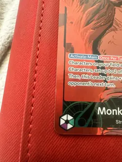 Monkey D. Luffy EB02-010 25th Coll. Alt Art Leader ENGLISH One Piece TCG - Image 2