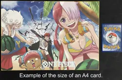 🔥 Nami One Piece Goddess Story Anime Waifu A4 Card MXR 5 🔥 - Image 3