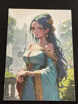 🔥 Vivi One Piece Goddess Story Anime Waifu A4 Card CDR 7 🔥 - Image 1