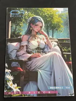 🔥 Vivi One Piece Goddess Story Anime Waifu A4 Card CDR 7 🔥 - Image 2