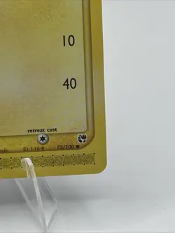 Pikachu Sandstorm Regular Pokemon Card 72/100 Vintage Rare E-Series 2003 NM - Image 3