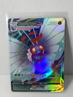 Butterfree VMAX - 002/189 - Pokemon Darkness Ablaze Sword & Shield Rare Card NM - Image 1