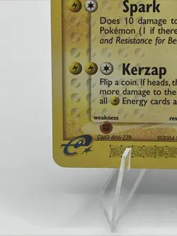 Raichu 13/95 Team Magma Vs Team Aqua Regular Pokemon Card 2004 E Series Rare LP - Image 2