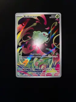 Pokemon TCG Bulbasaur Holo Card Mega Evolutions 133/132 (NON STAMPED) - Image 1