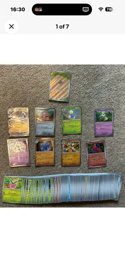 Scarlet and Violet Bundle x5 Part Complete Sets 579 Unique Cards - Image 4