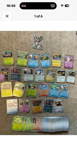 Scarlet and Violet Bundle x5 Part Complete Sets 579 Unique Cards - Image 5