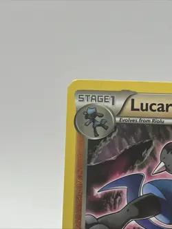 Pokemon TCG 2016 Fates Collide Lucario Card 47/124 Regular Rare - Image 5