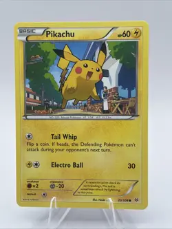 Pokemon Pikachu TCG Roaring Skies Card 20/108 Regular Common NM Condition 2015 - Image 1
