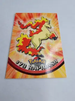 Topps Pokemon TCG Rapidash #78 Glossy TV Animation Edition Card MP - Image 2