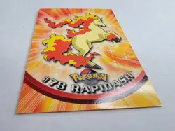 Topps Pokemon TCG Rapidash #78 Glossy TV Animation Edition Card MP - Image 3