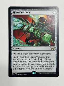 Ghost Vacuum Duskmourn: House of Horror Magic the Gathering MTG Card - Image 1