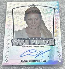 2015 Leaf Anna Kournikova Star Power Auto Card - #SP-AKI Tennis Player & Model - - Image 2