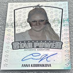 2015 Leaf Anna Kournikova Star Power Auto Card - #SP-AKI Tennis Player & Model - - Image 3