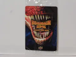 DKT1-003/004 TYRANNOSAURUS Dinosaur King Rare Embossed Trading Card 2009 - Image 3