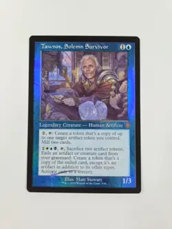 Foil Tawnos, Solemn Survivor (Retro Frame) Commander: the Brothers' War - Image 1