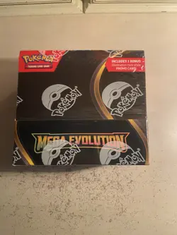 Pokemon Mega Evolution Booster Box & 2 Stellar Crown Hanger Boxes Sealed - Image 2